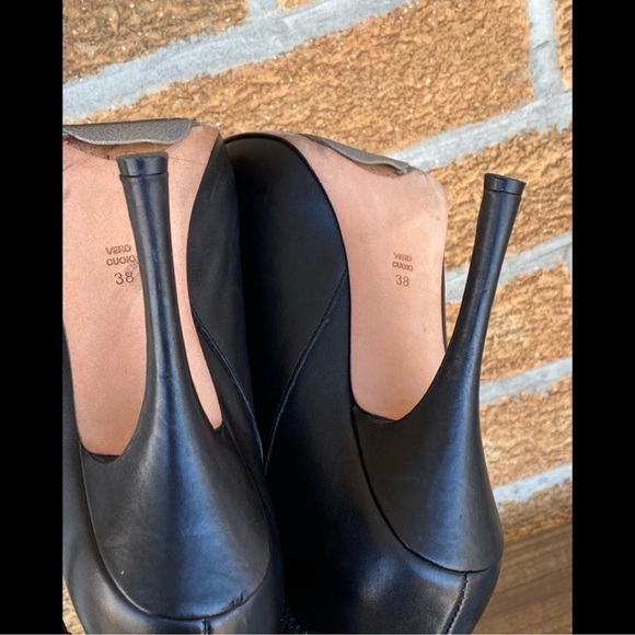 Jean-Michel Cazabat Zoulu Pump-812310 Nappy Vintage Nv Black Bootie 7.5 - Picture 5 of 15